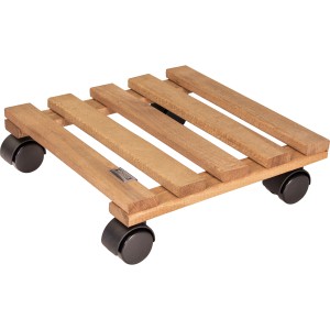 Wagner Multi Roller GH0631, Rolluntersetzer aus Palisanderholz mit 4 Rollen, Tragkraft 100 kg.