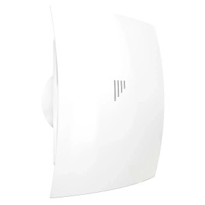 VLANO Badlüfter WING 100 TH, weiß, mit Feuchtigkeitssensor und Nachlauf