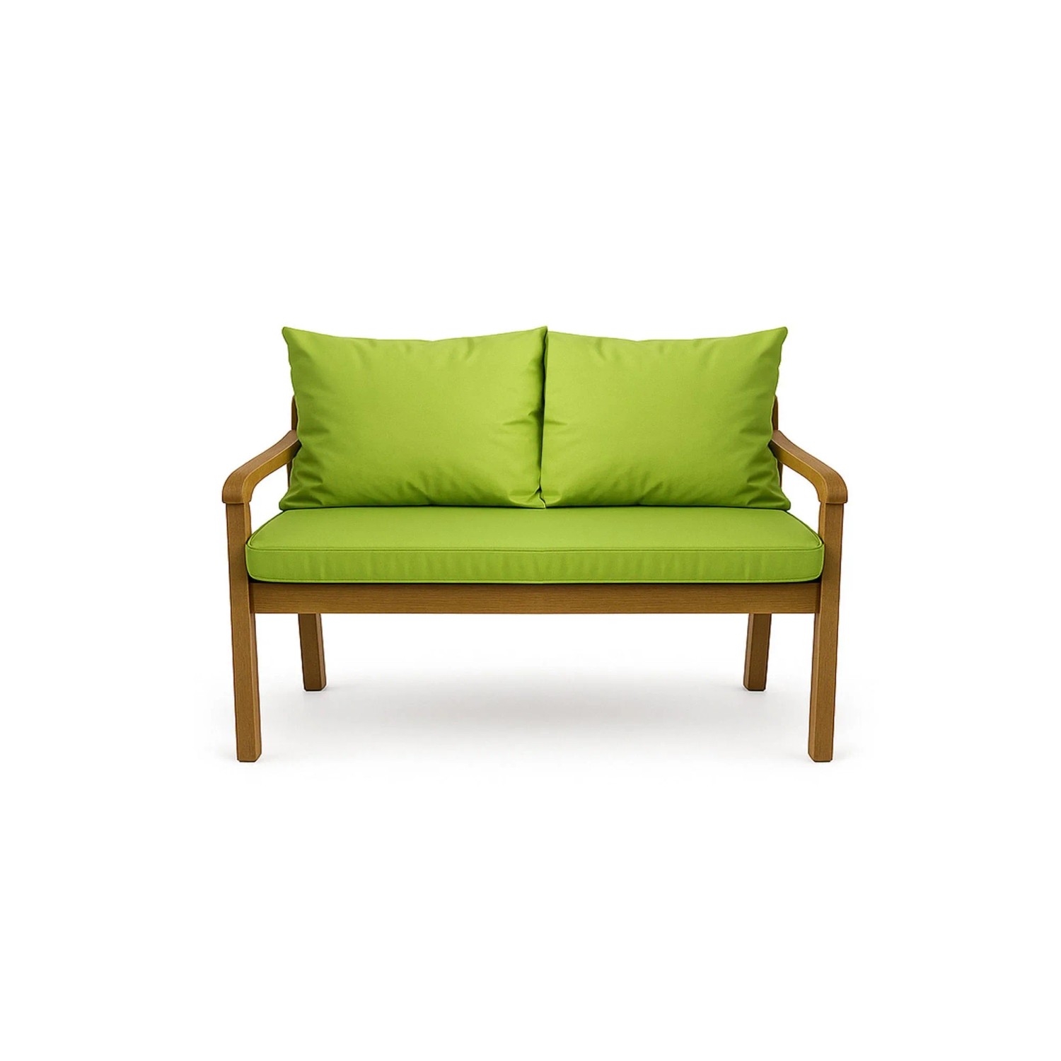 Setgarden Bankkissen Lemon für 2-Sitzer Gartenbank, 100x60 + 2x50x56 cm.