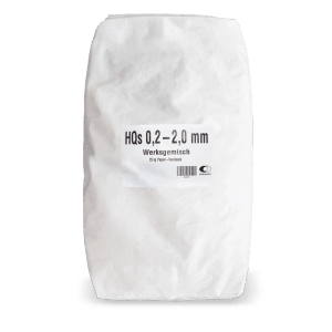 Weißer Sack Galamio Aquariensand, 0,2-2,0 mm Körnung, 25 kg. Quarzsand für Aquarien.