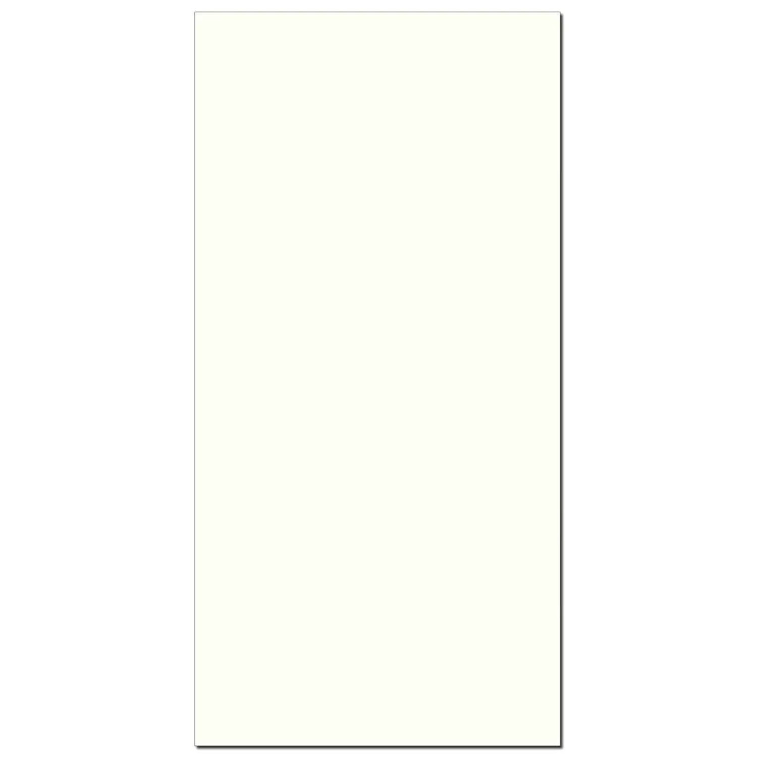 Aluverbund24 PVC Wandpaneele Duschrückwand Küchenrückwand Dirty-White Altweiss Hochglanz 122x244cm