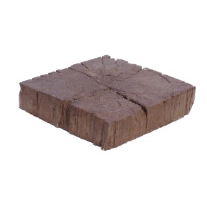 EHL Bahnschwelle 22,5 cm x 22,5 cm x 5 cm Braun