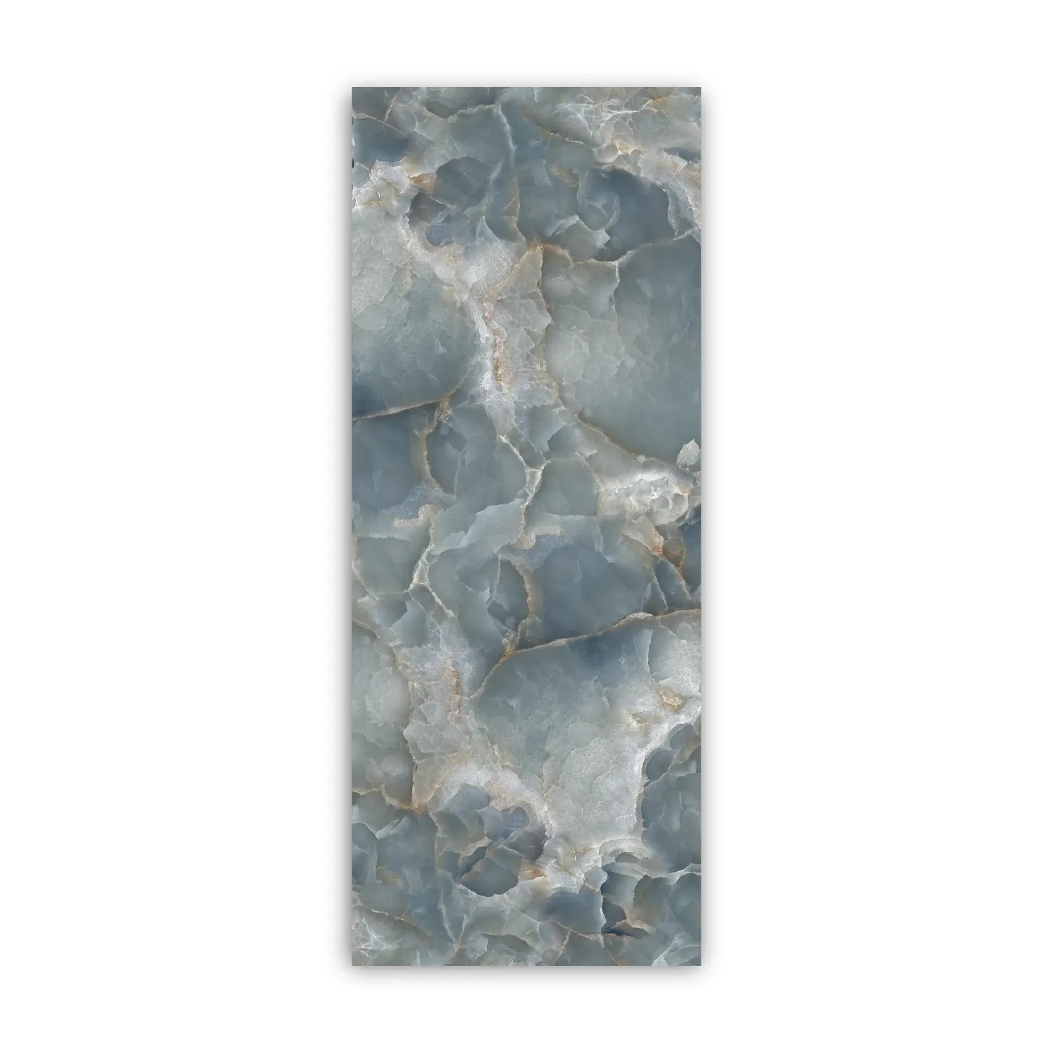 Walllux Duschrückwand Marmor Blau Alu-Verbund 3 mm 100 x 255 cm