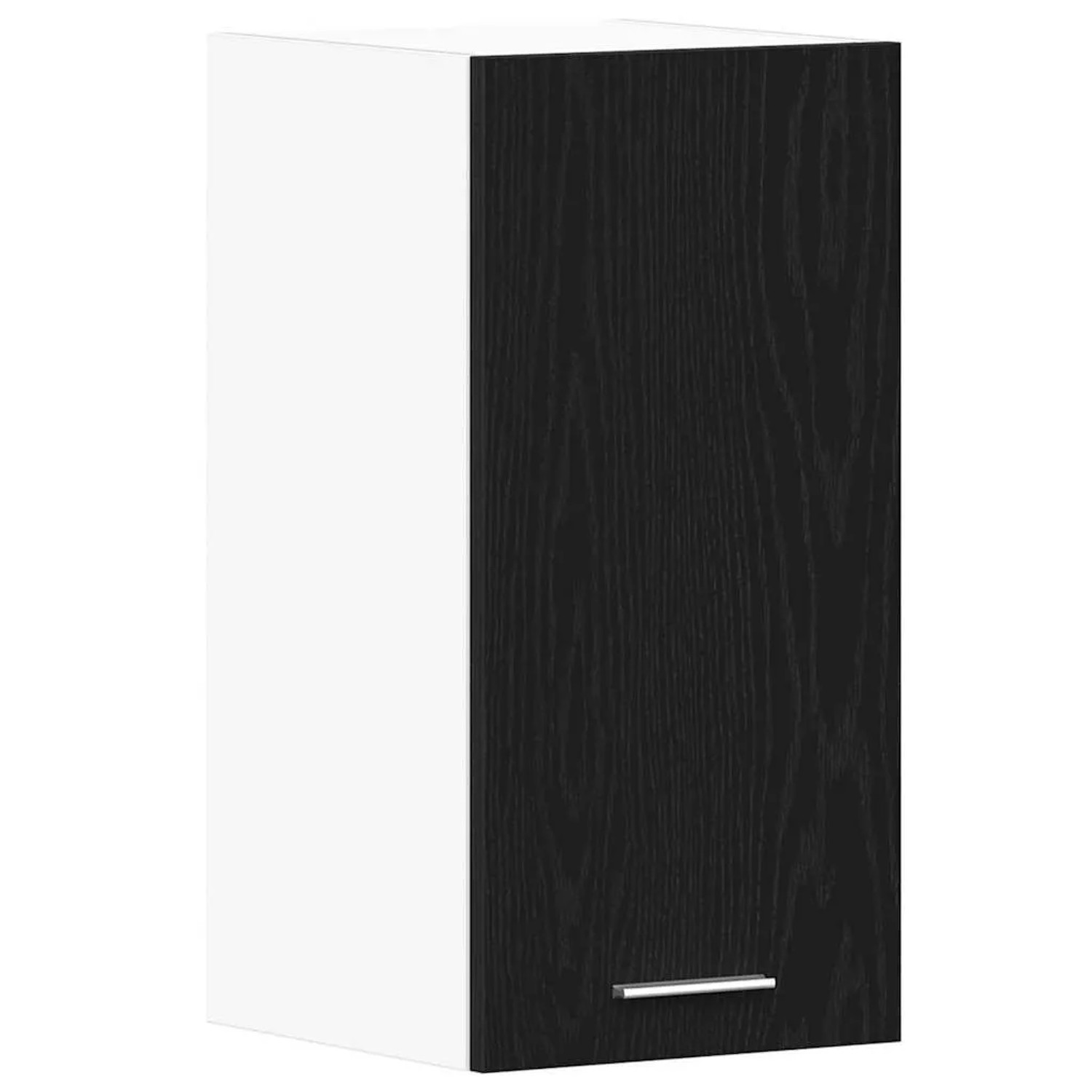 vidaXL Hängeschrank Schwarz Eichen-Optik 30x31x60 cm Holzwerkstoff 863140