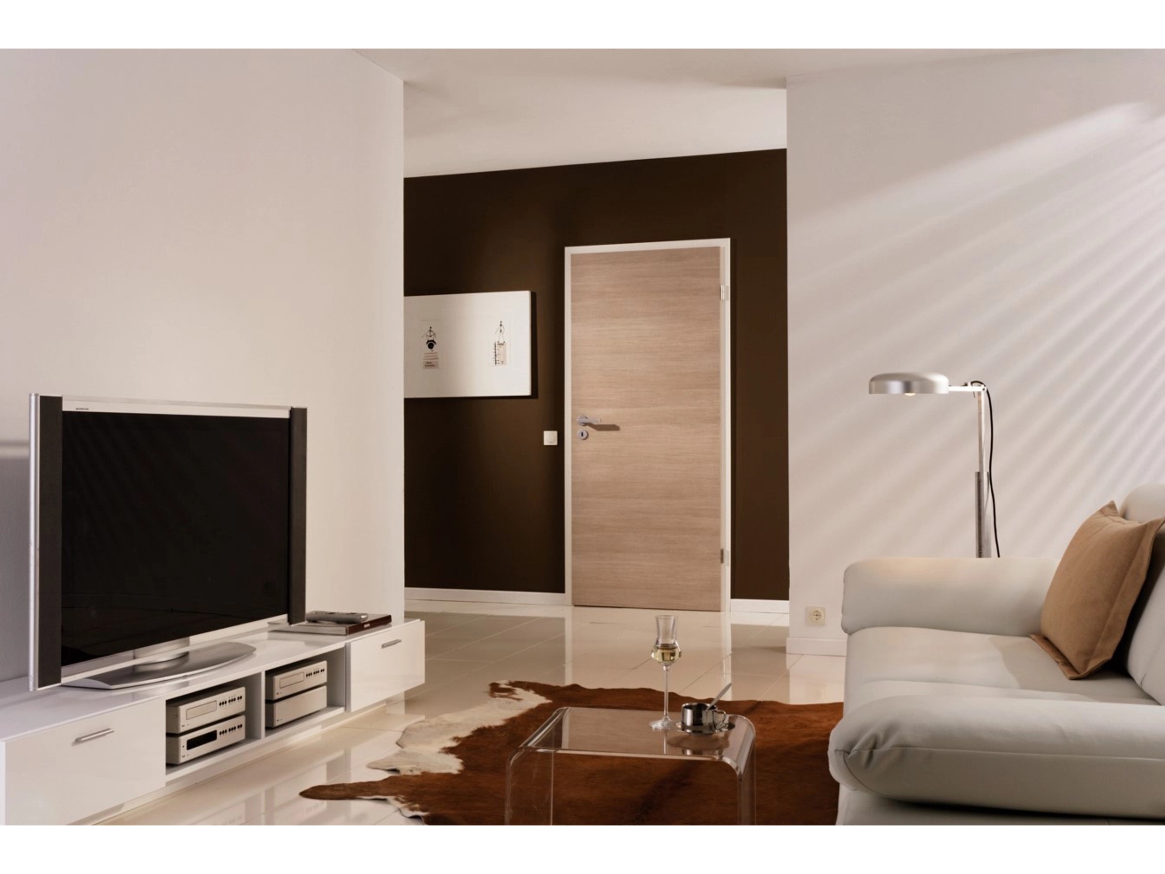 Zimmertür CPL Cappuccino Holznachb. (GLQ11) 73,5 x 198,5 cm