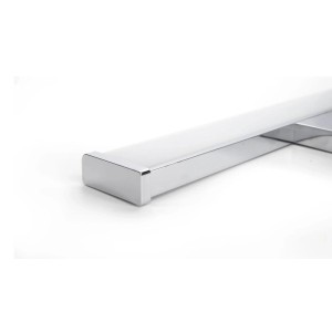 Moderne kalb Wandlampe Chrom 50cm, Badleuchte mit Schalter für Spiegelschrank.