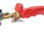 Rothenberger Industrial Dachrinnen Löt-Set, 6-teilig. Lötgerät mit Windschutz und rotem Handgriff.