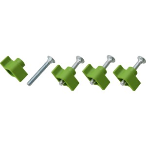 Schrauben-Set für LUX-TOOLS Akku-Bodenhacke A-BH-2x20/28, 4 Stück, Ersatzteil.