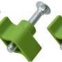 Schrauben-Set für LUX-TOOLS Akku-Bodenhacke A-BH-2x20/28, 4 Stück, Ersatzteil.