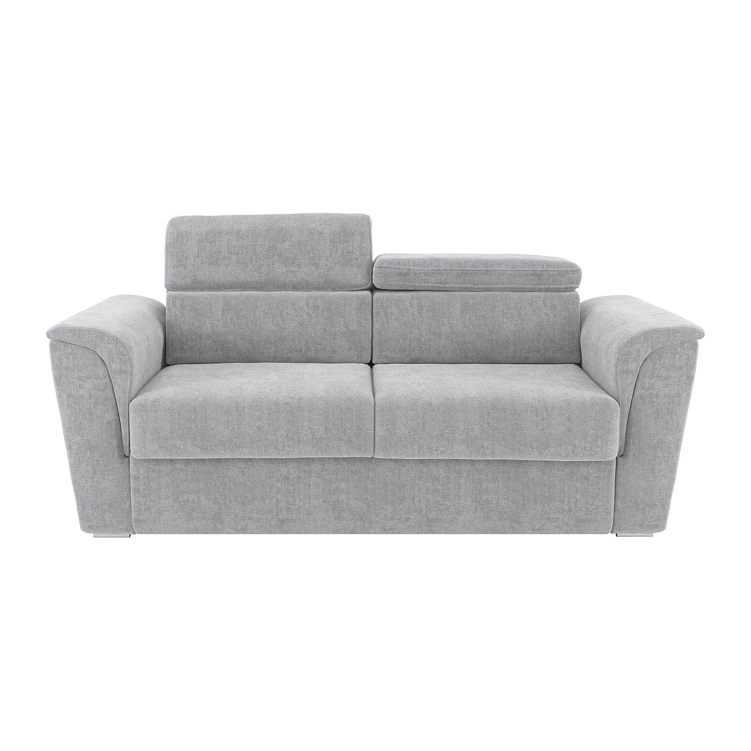 Vente-unique Schlafsofa Rizora Hellgrau 210 cm