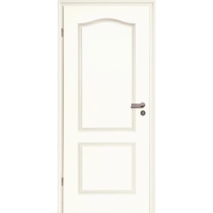 Weiße Zimmertür Brillant Classic, Landhausstil, Anschlag links, 86x198,5 cm.