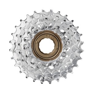 Force Schraubkranz 5-fach, 14-28 Zähne, Shimano kompatibel. Fahrrad Ersatzteil für Antrieb.