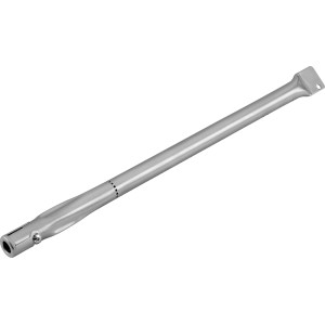 Jamestown Ersatzbrenner für Kombigrill Dean, silbernes Metallrohr für Grillutensilien.