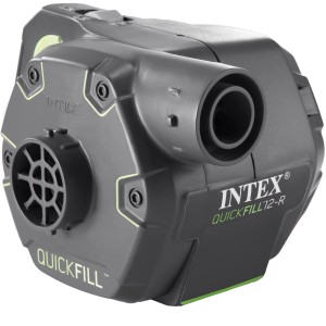 Intex Quick-Fill Luftpumpe mit Akku, 230/12V, zum Aufpumpen von Luftmatratzen und Pools.