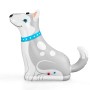 Bestway Wassersprinkler Happy Husky für Kinder ab 2 Jahren, Husky Design.