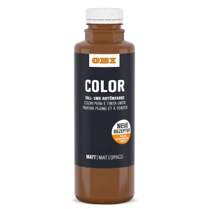 OBI Color Voll- und Abtönfarbe 500ml Braun im Kunststoffbehälter.