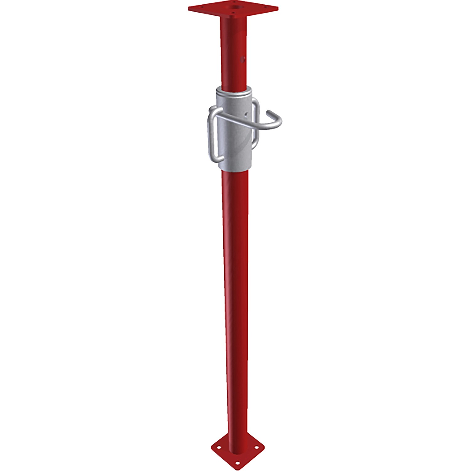 Schake Fensterstütze 1,2 m - 2 m Rot