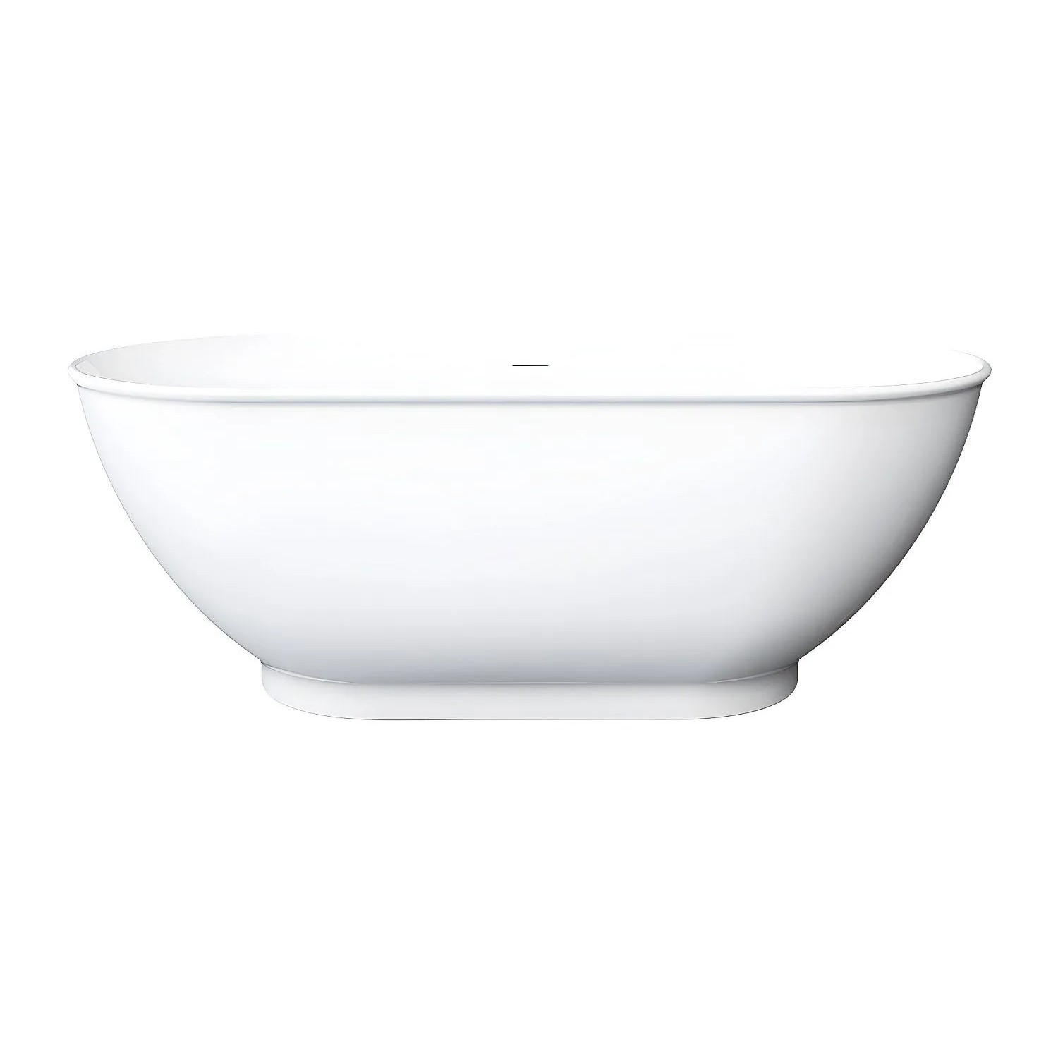 Vente-unique Freistehende Badewanne Mobula Weiß 170 cm
