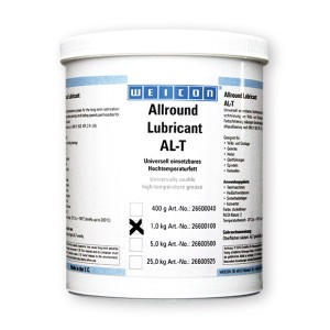WEICON Allround-Lubricant AL-T 1000 Hochtemperaturfett, 1 kg Dose.