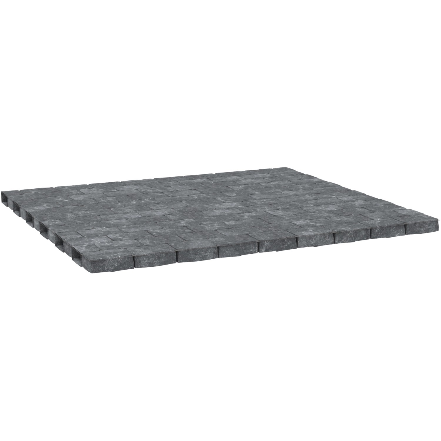 Diephaus Pflastersteine Collo Basalt, gekollert, 21x14x7 cm, für Garten, Einfahrt und Wege.
