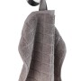 Wenko Wandhaken Duo Isera, silber matt, mit Handtuch. Handtuchhalter mit UV-Loc® Befestigung.