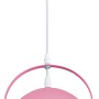 Pinke Näve Pendelleuchte Colorado, ca. 25 cm Durchmesser. Moderne Hängelampe für den Innenbereich.