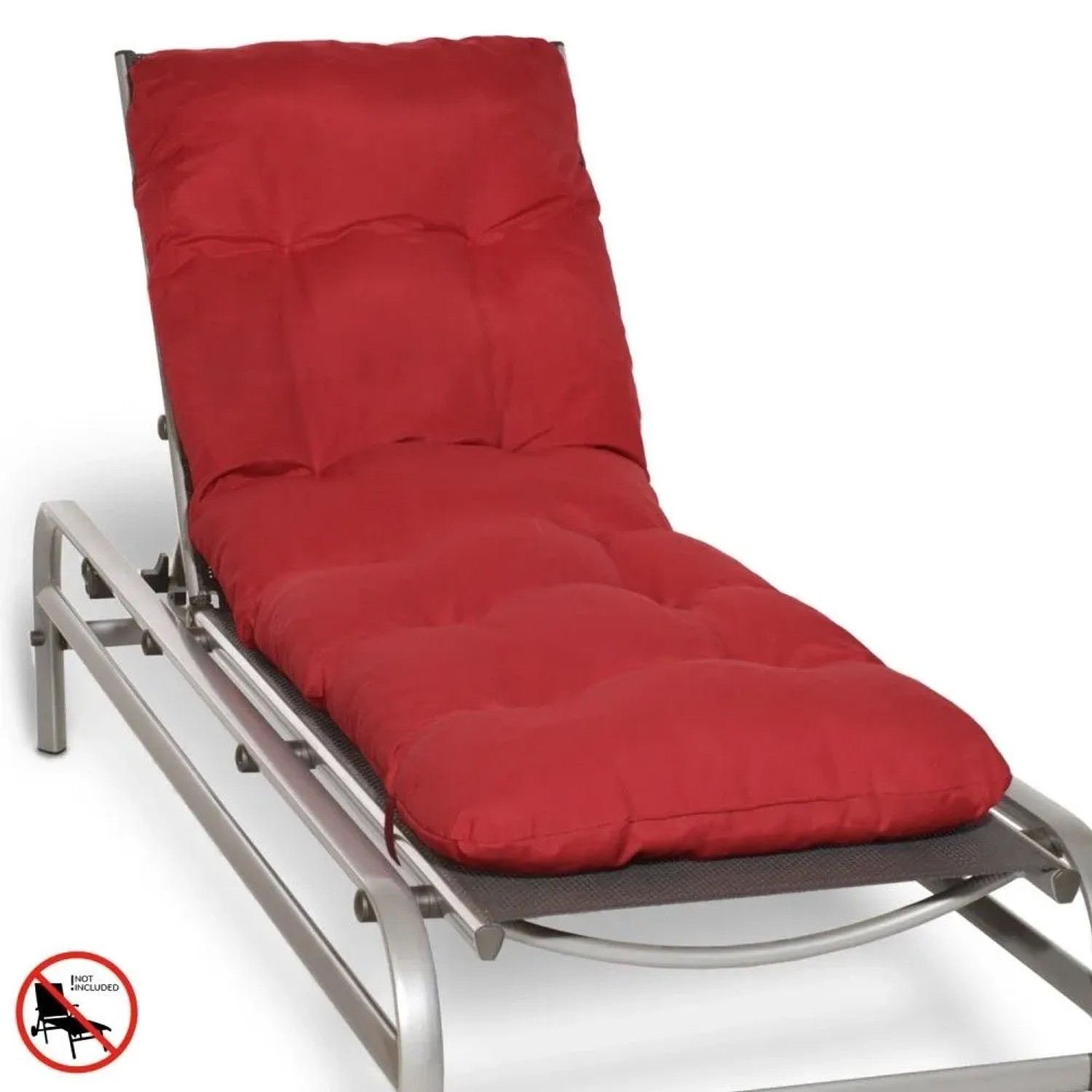 Beautissu Flair RL Rollliegenauflage 190x60x8cm Rot