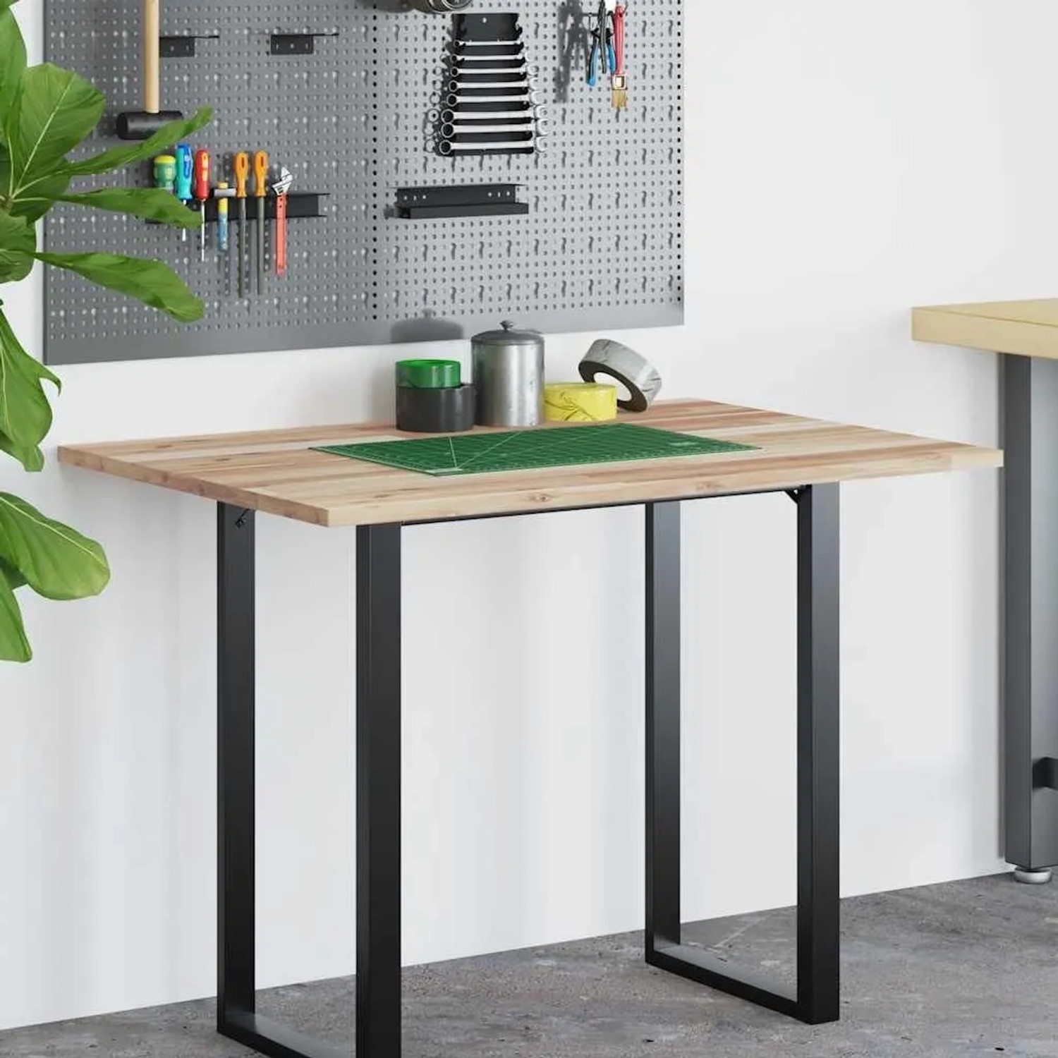vidaXL Schreibtischplatte Unbehandelt 120x70x2 cm Massivholz Akazie 3279731_3