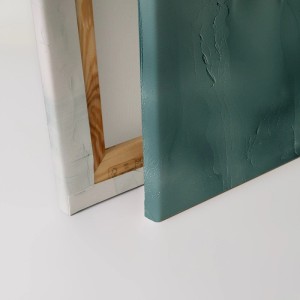 Tadessi Leinwandbild - M1-No.51871 - Strandmotiv Abstrakt - 60 x 60 cm - Quadratisch