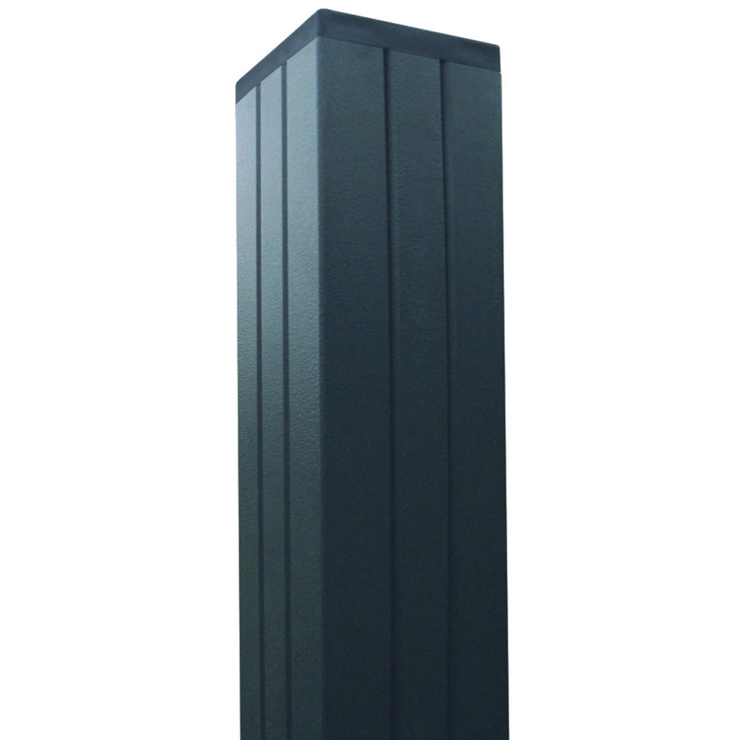 T & J Aluminium-Torpfosten Gotland Anthrazit 68 cm x 68 cm x 272 cm