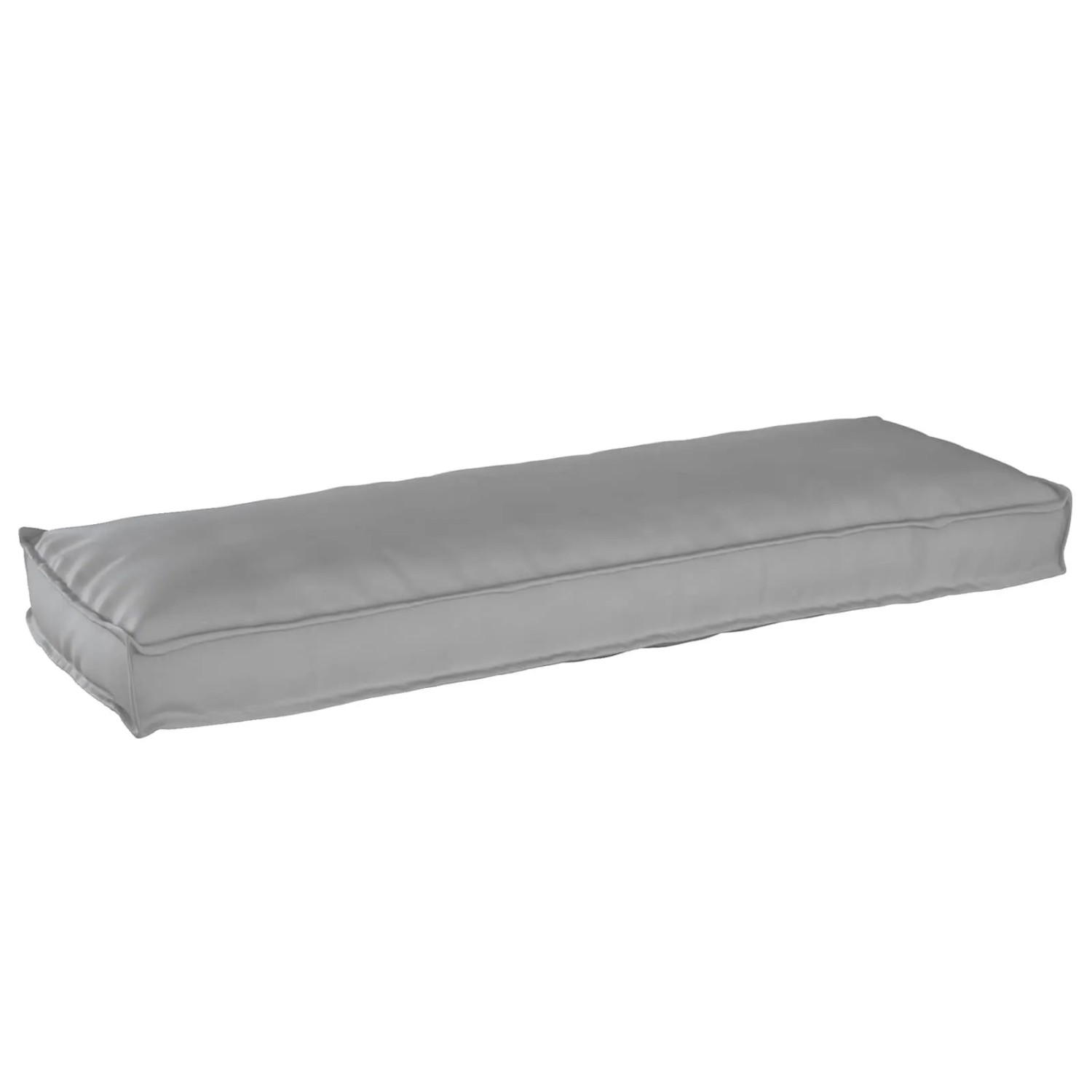 vidaXL Kissen Grau 120 x 40 x 8 cm Oxford-Stoff 42001639