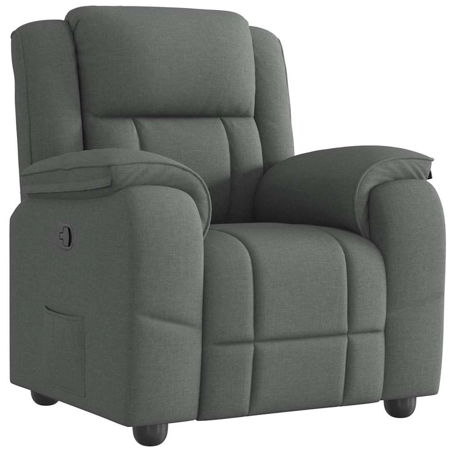 vidaXL Relaxsessel Stoff Dunkelgrau 3303554 günstig online kaufen