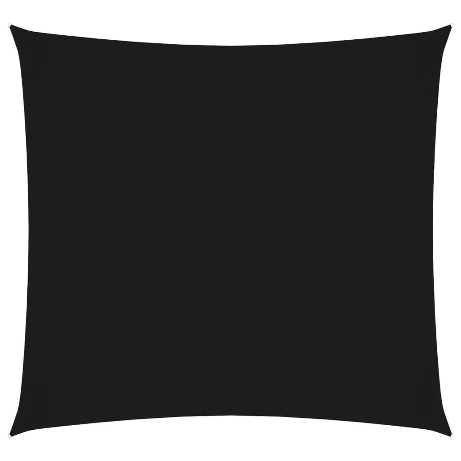 Furnicato Sonnensegel Oxford-gewebe Quadratisch 45x45 M Schwarz