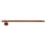 Hunter Aalborg Style Hundehalsband, Gr. S, 42 cm, Cognac, aus gefettetem Leder mit Nieten.