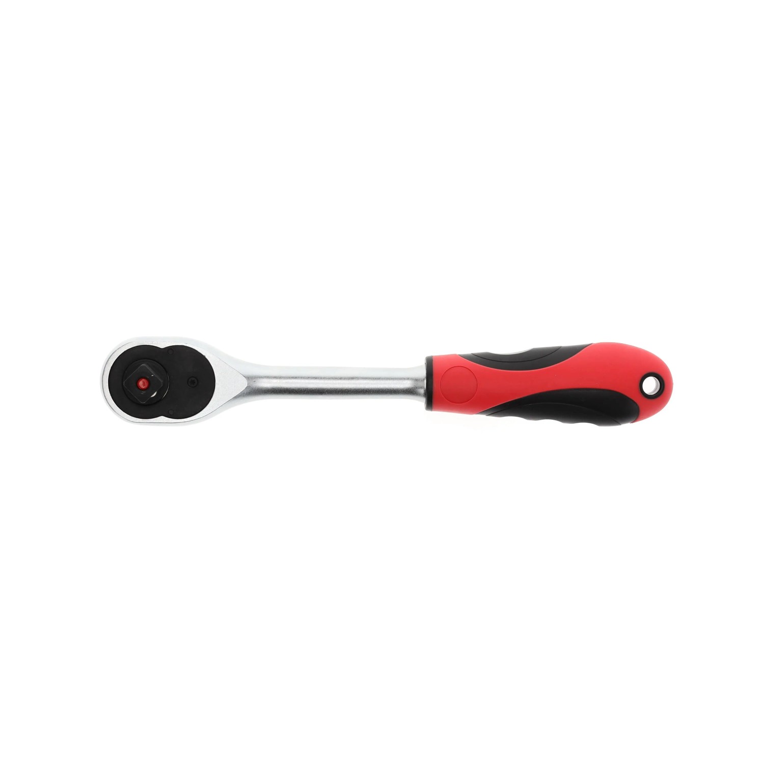 Gedore Umschaltknarre 12,5 mm (1/2) mit rot-schwarzem Griff.
