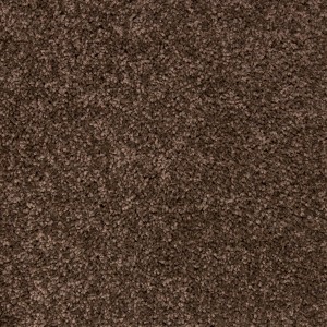 Detailaufnahme: Brauner Teppichboden Bari als Meterware, 400 cm breit.