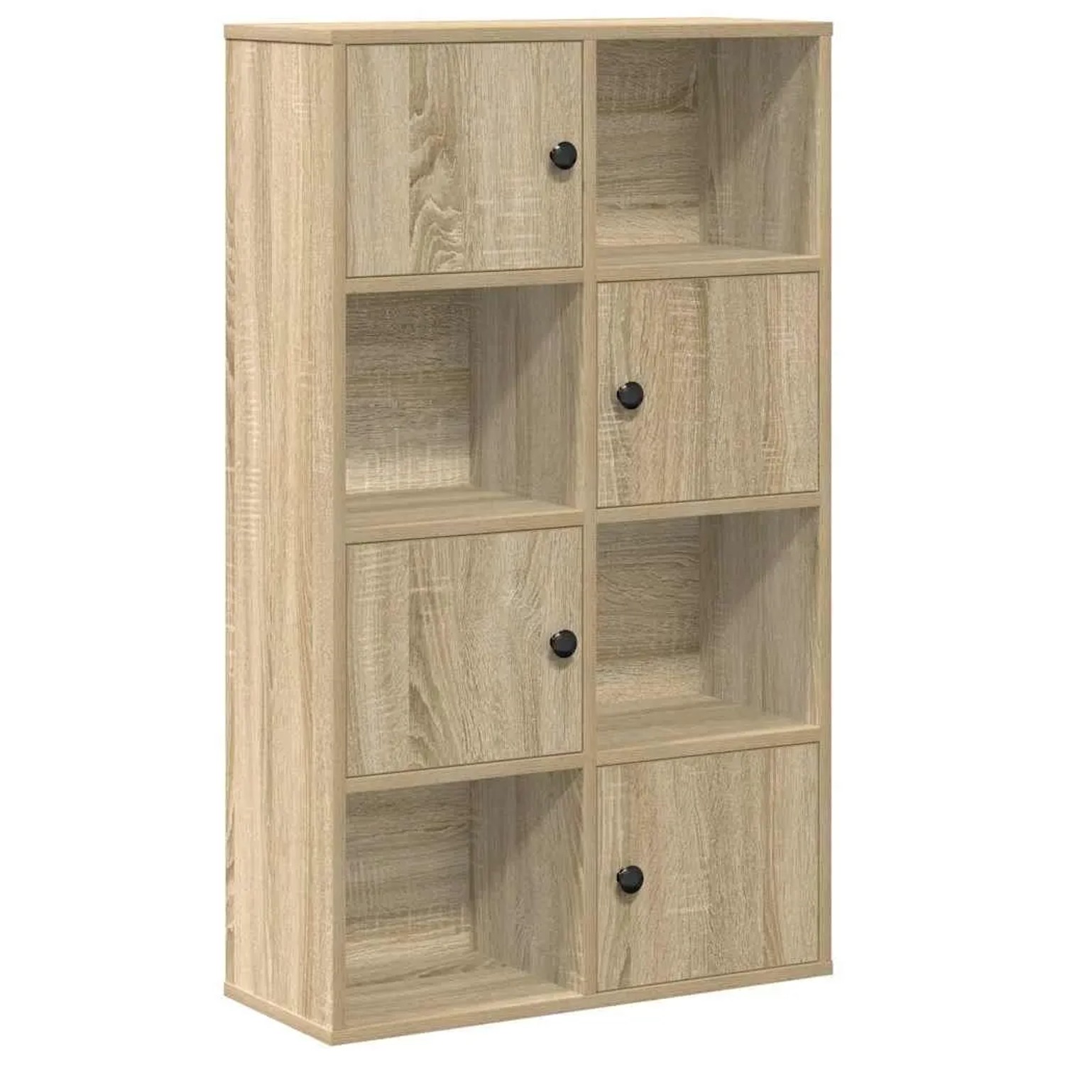 vidaXL Bücherregal Sonoma-Eiche 60x24x101,5 cm Holzwerkstoff 860393 günstig online kaufen