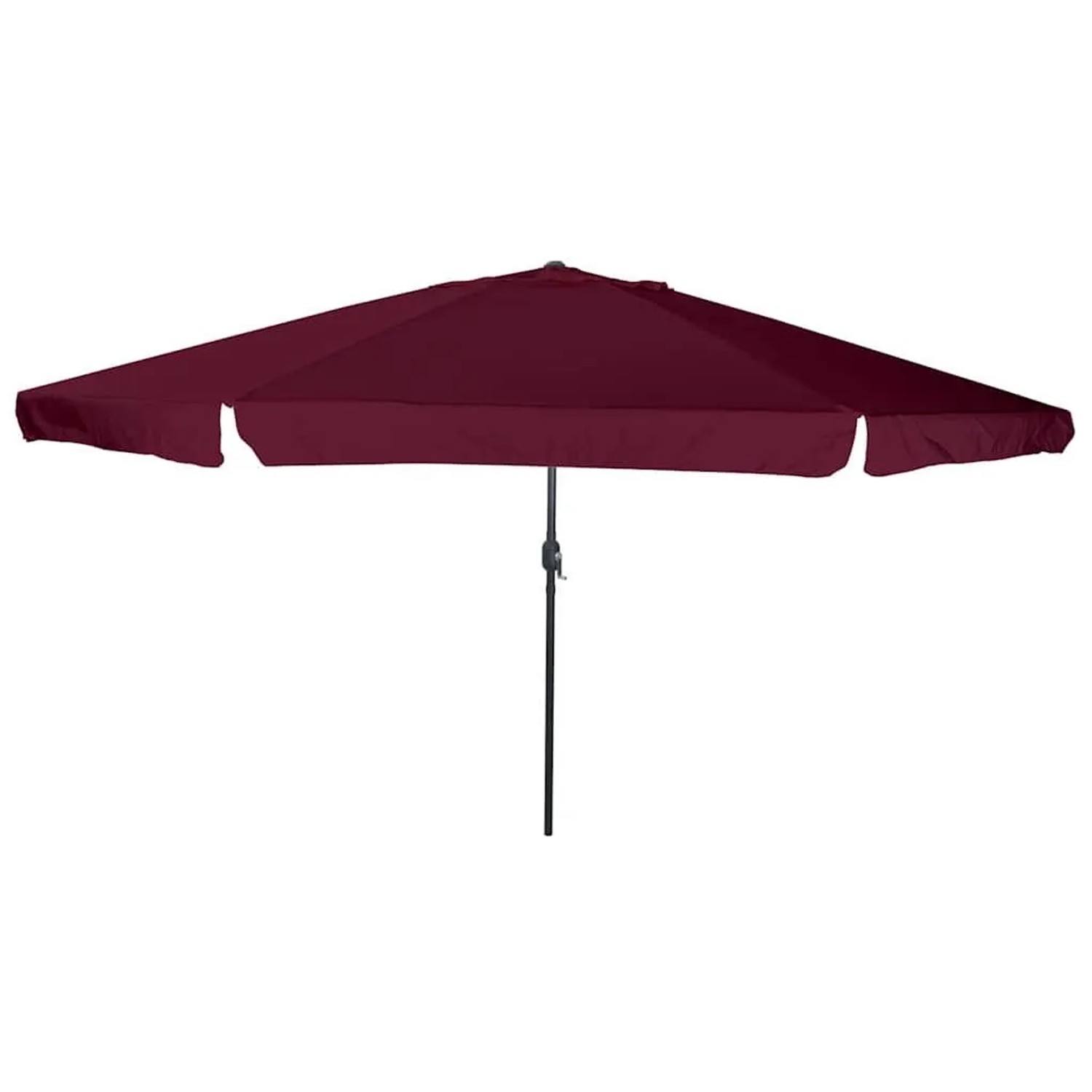 vidaXL Gartenparasol Rot und Schwarz 395 x 395 x 245 cm 42003640 günstig online kaufen
