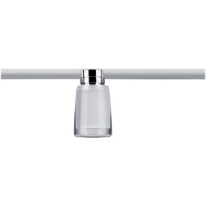 Paulmann LED-URail Spot Safira, 5,2W, für Schienensysteme, Acryl, chromfarben.