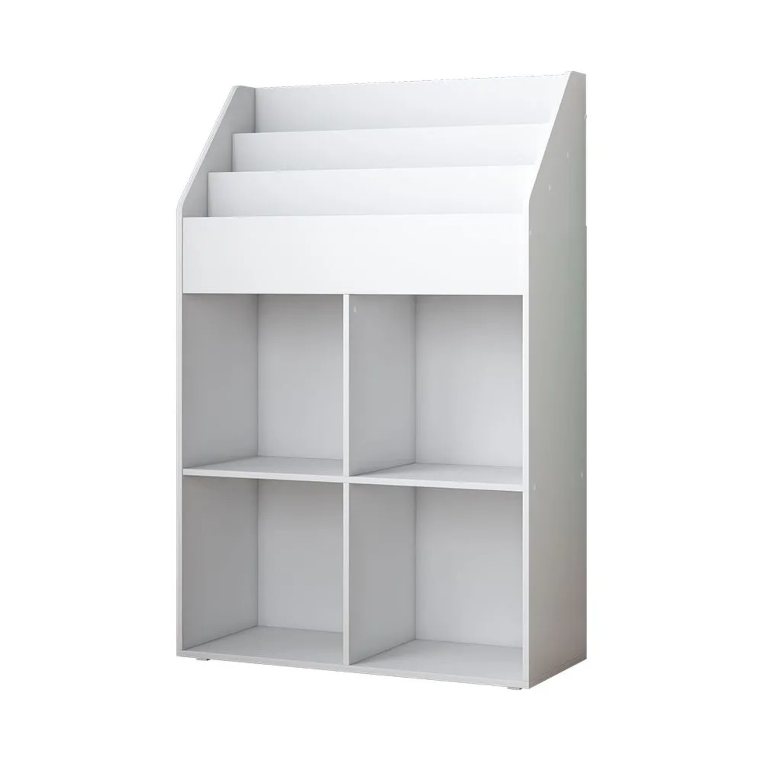 Vicco Kinderregal Conny Weiß 72 x 111 mit 4 Ablagen für Faltboxen Art Nr 40300