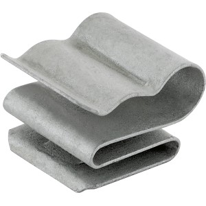 Schwaiger Solarkabel Clip Set SOKC2010 aus verzinktem Blech für Balkonkraftwerke.