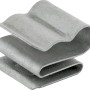 Schwaiger Solarkabel Clip Set SOKC2010 aus verzinktem Blech für Balkonkraftwerke.