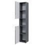 Vicco Badschrank Fredd Anthrazit Hochglanz 36 x 191_8