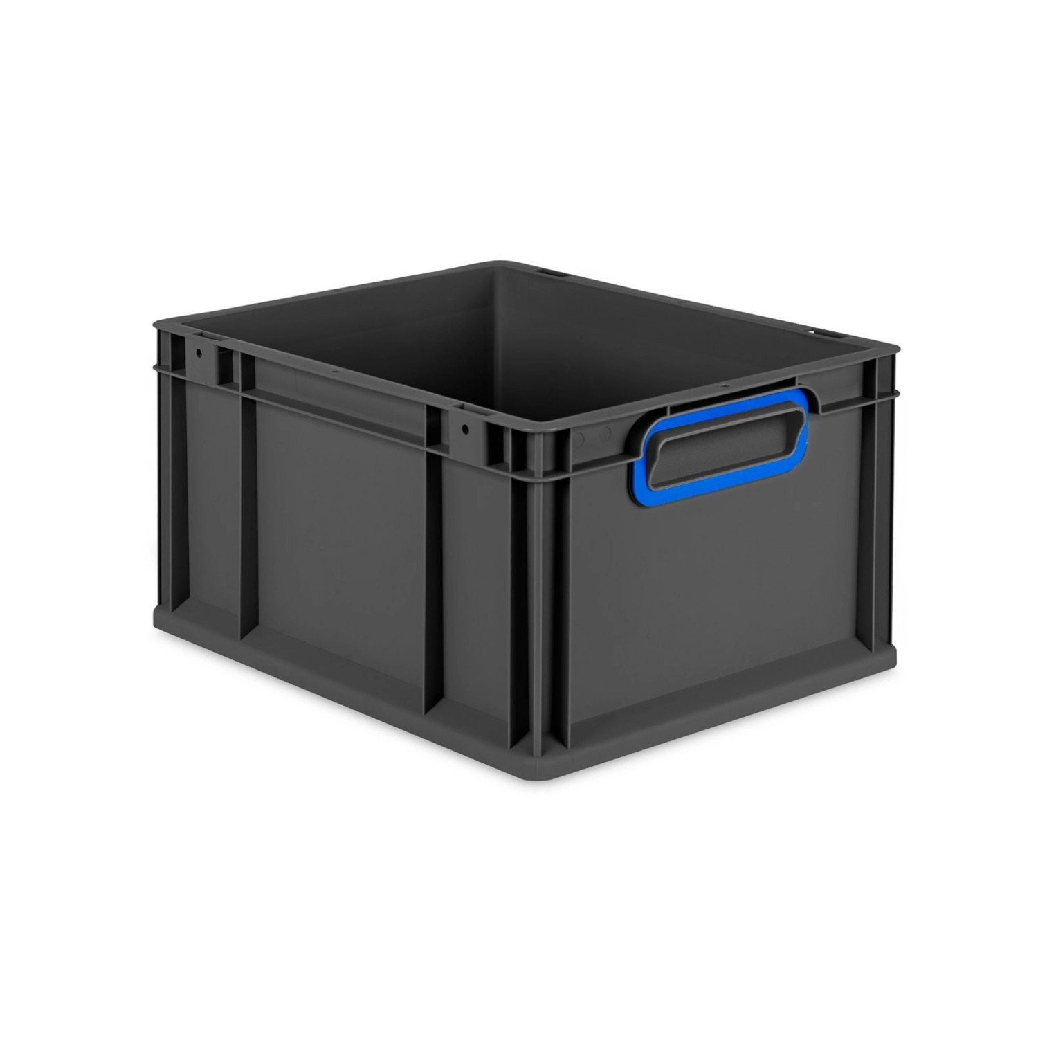 PROREGAL Eurobox Nextgen Color HxBxT 22x30x40cm 20 Liter Griffe Blau Geschl günstig online kaufen