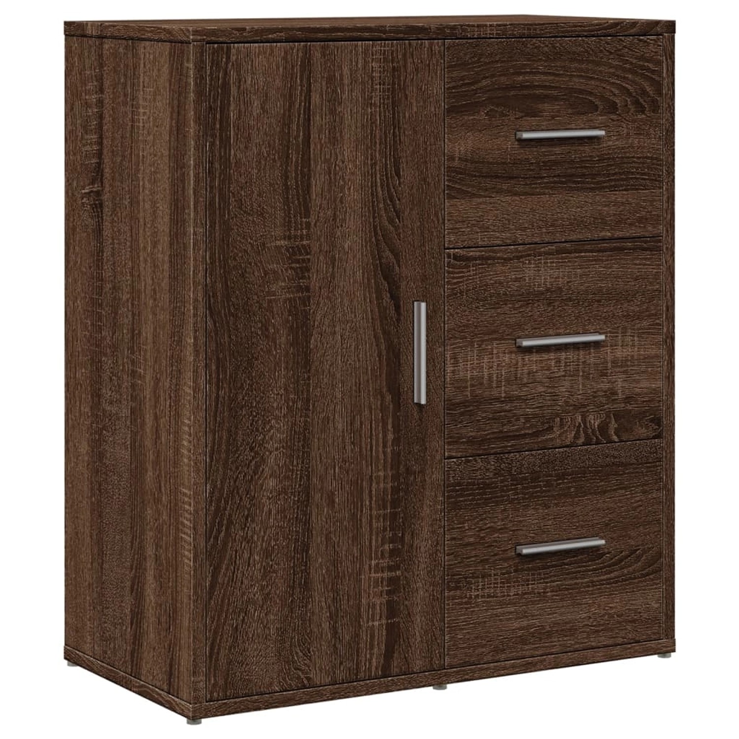 vidaXL Sideboard Braun Eiche-Optik 60x31x70 cm Holzwerkstoff 840477 günstig online kaufen
