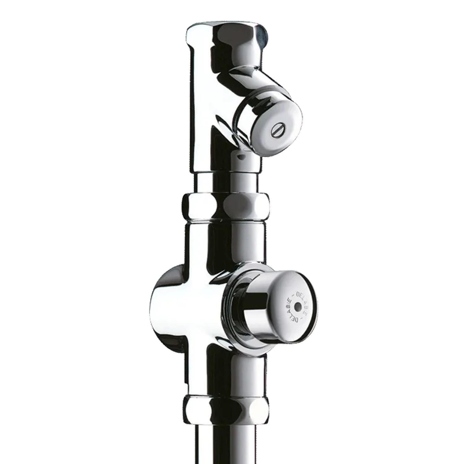 Delabie TEMPOCHASSE Druckspüler-Set WC Aufputz 7 Sek. gerade