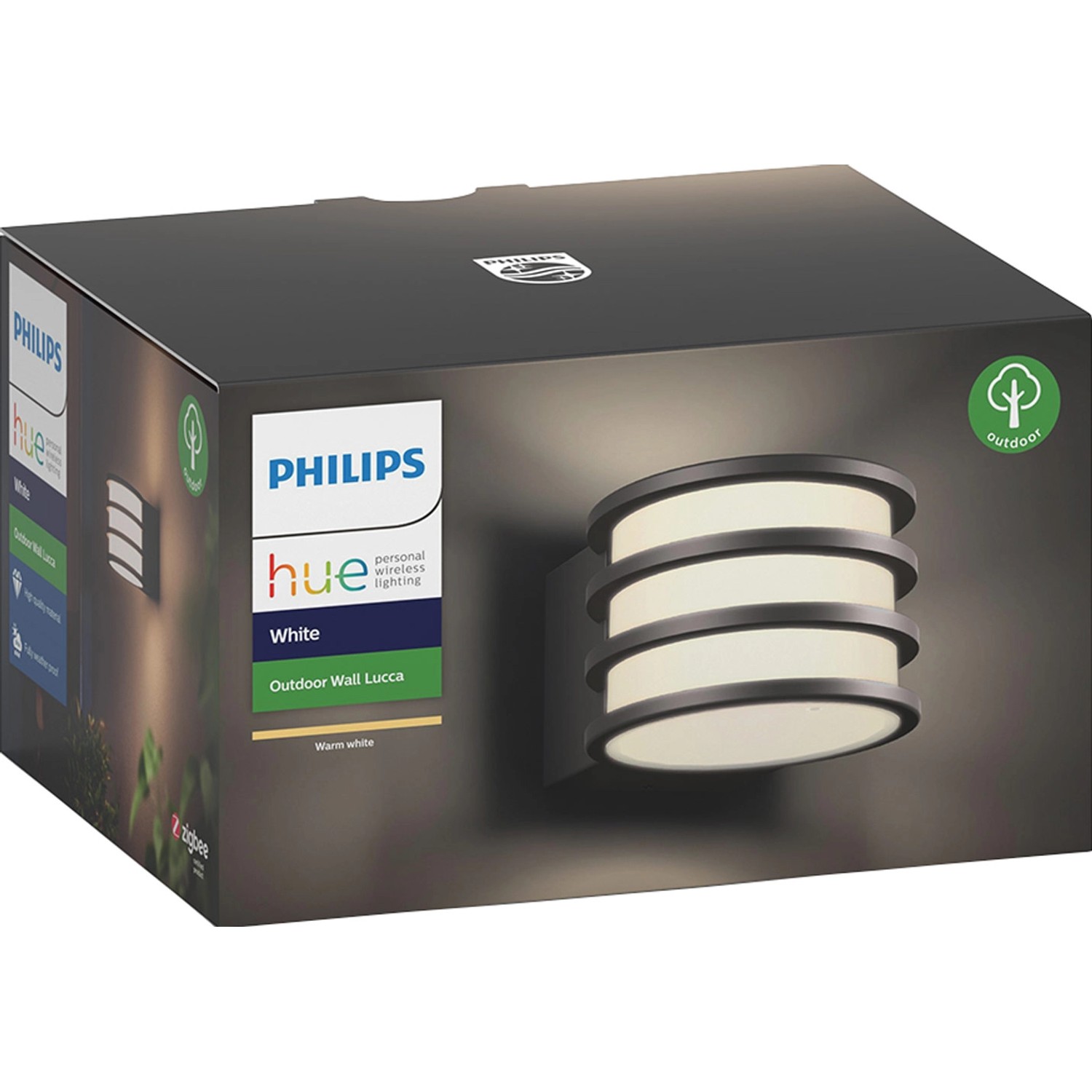 Philips Hue Led Wandleuchte Lucca Anthrazit Kaufen Bei Obi