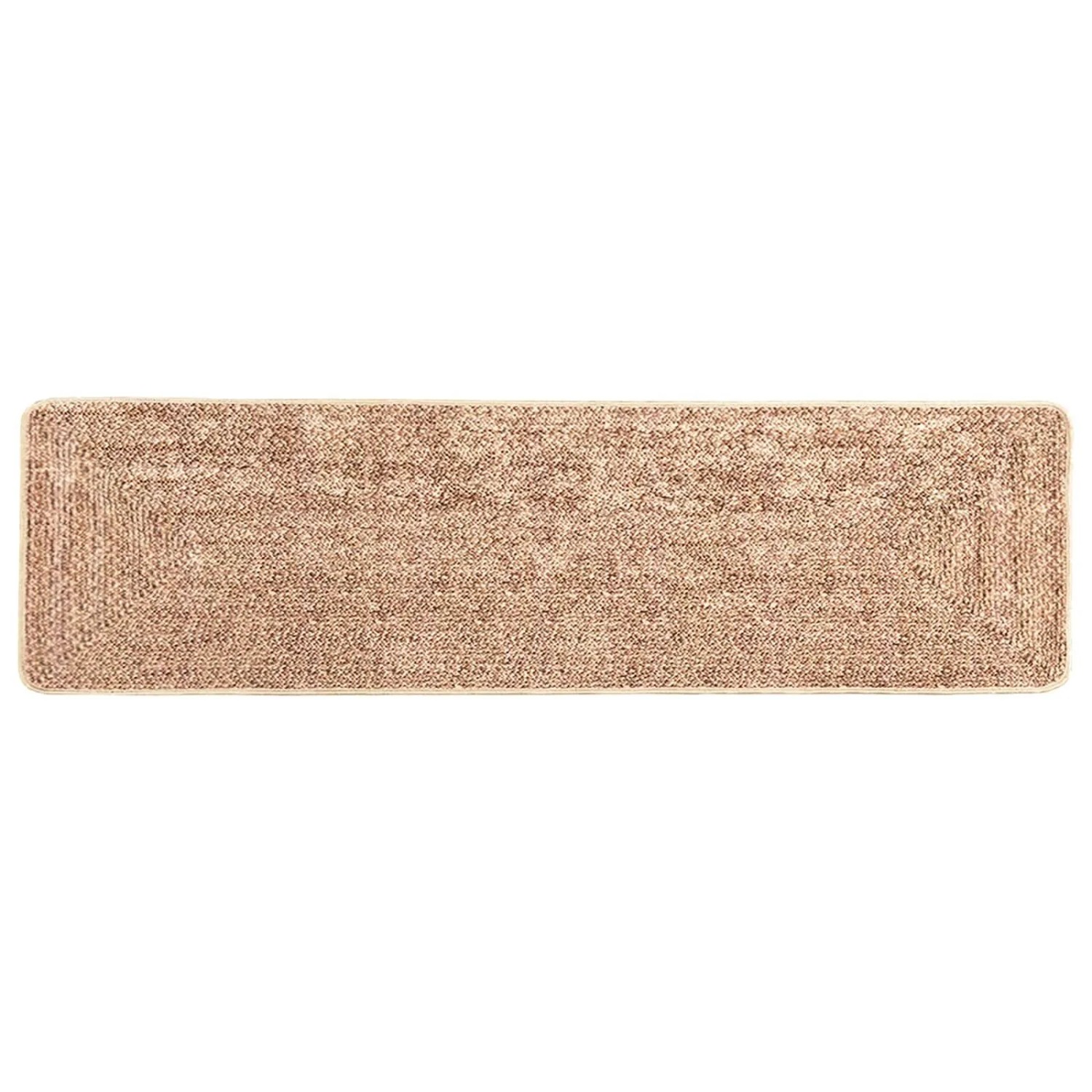 vidaXL Teppichläufer MARSA Gelb 100 x 400 cm Polyester und PVC 42023227
