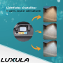 LUXULA LED-Strahler mit einstellbarer Lichtfarbe (warmweiß, neutralweiß, kaltweiß) für den Außenbereich.