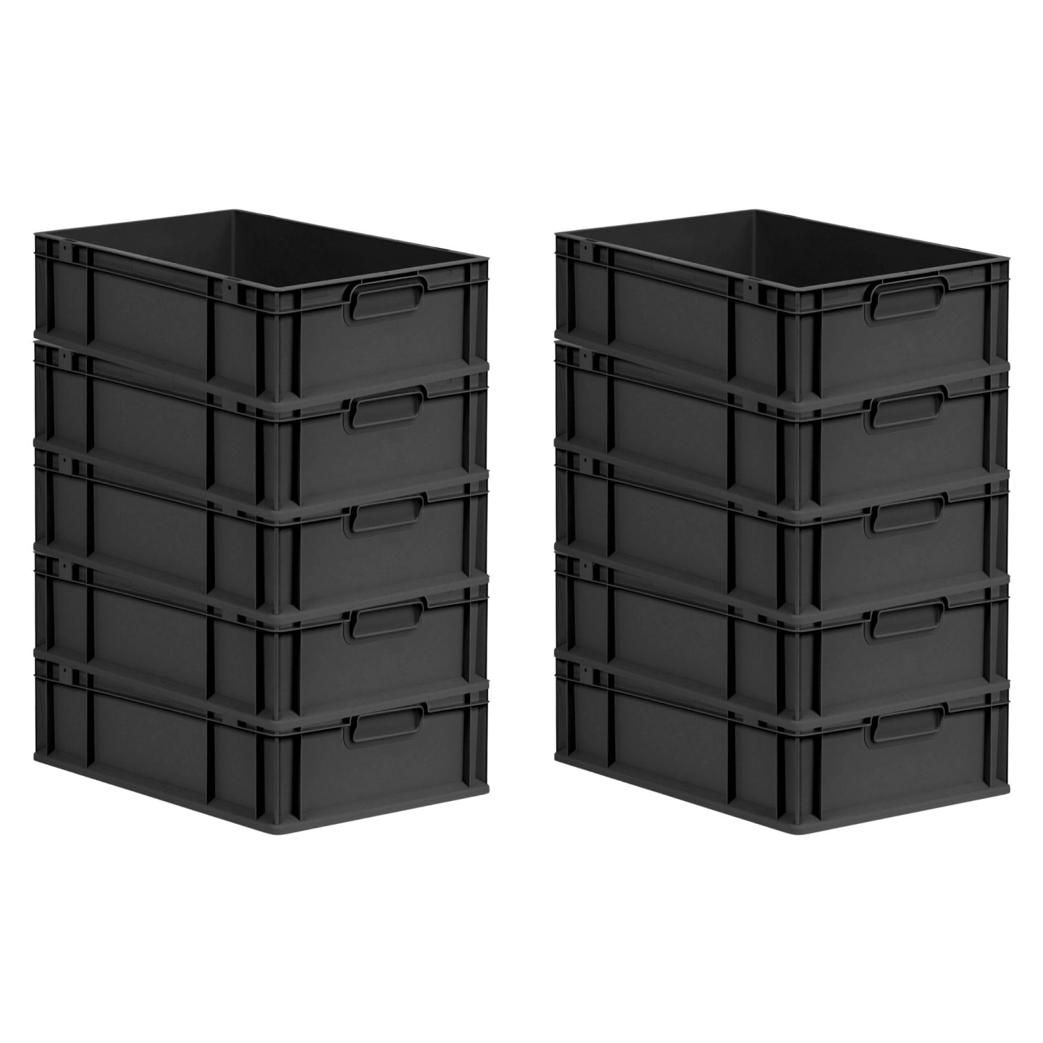 PROREGAL SparSet 10x Eurobox Nextgen Grip HxBxT 17x40x60cm 34 Liter Griffe günstig online kaufen